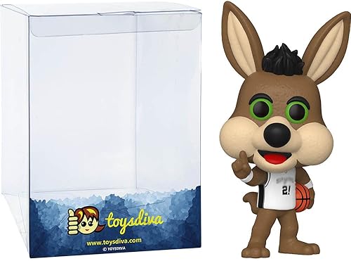The Coyote: P o p ! Mascot - Figura de vinilo con 1 protector gráfico compatible con 'ToysDiva' (006-52170 - B)