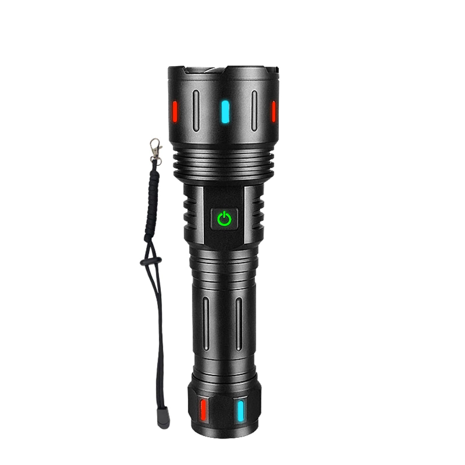 Linternas LED Recargables, Potente Linterna Táctica Con Zoom, 5 Modos, Resistente Al Agua IPX7, Linterna Superbrillante Para Camping, Senderismo, Emergencias