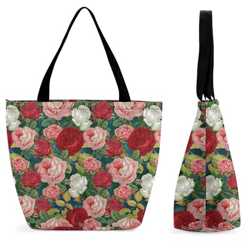 Sac de shopping pour voyage Rose Blanche le compagnon idéal de vos escapades