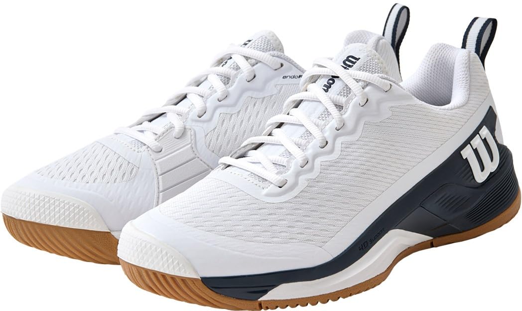 WILSON Tênis masculino Rush Pro 4.5, Azul marino, 25.5 cm : Amazon