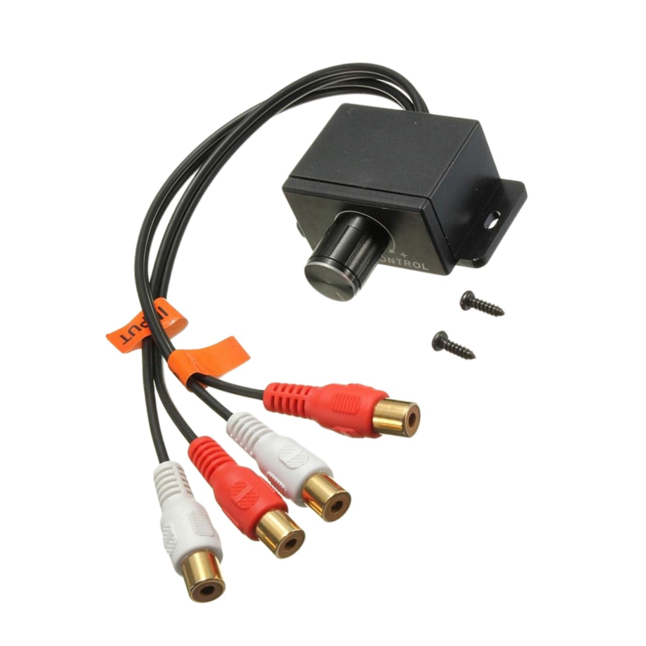 FUNOMOCYA Professional Car Audio Gain Level Controller Remote Volume Knob for Car Stereo Amp