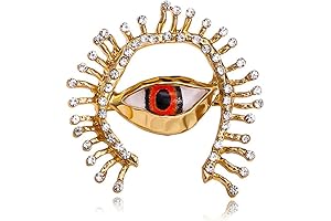 Evil Eye Brooch: Unique and Elegant Eye-Catching Accessory