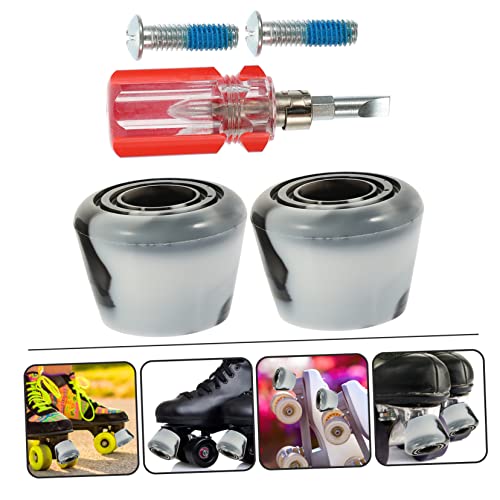 Clispeed 5 Sets Roller Roller Skate Brake Head Hotfix Tool Brake Tools Outdoor Roller Skates Outdoor Toe Stops Short Stem Toe Stops Toe Stop Plug Roller Skates Toe Stops Toe Stopper Pu #TOP4