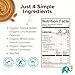 Puffworks Baby Organic Peanut Butter Puffs, Perfect for Early Peanut Introduction, Plant Protein, USDA Organic, Gluten-Free, Vegan, Non-GMO, Kosher, 1.0 Ounce (Pack of 6)