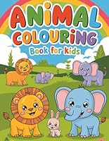 Colorful Animals: A Fun Animal Coloring Adventure B0F5W12864 Book Cover