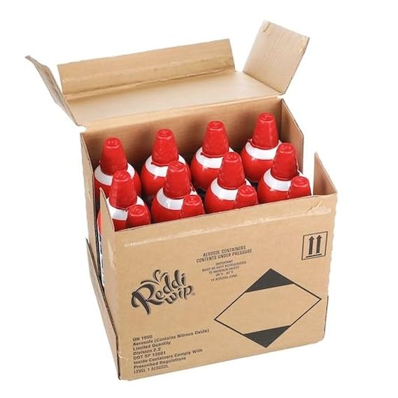 Reddi Wip Real Cream Whipped Topping, 15 Ounce -- 12 per case.