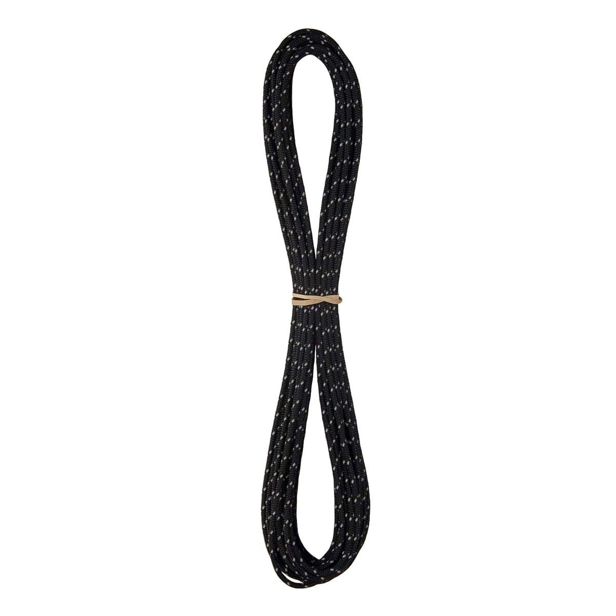 BLUEWATER ROPES 3mm x 50ft Niteline Reflective Black Accessory Cord (500350BKP)