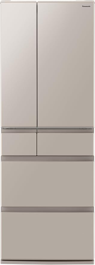 パナソニック 冷蔵庫 幅65cm 501L NR-F50EX1-C ベージュ ナノイーX AIエコナビ