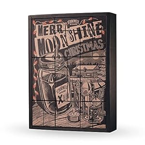 O’Donnell Moonshine Adventskalender 2022 | Geschenkidee | Weihnachtskalender | Premium Schnaps nach amerikanischer…