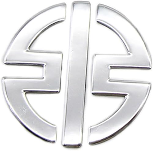 Adhesivo reflectante con logotipo de motocicleta para Kawasaki H2 Ninja H2R logotipos de motocicleta (color plateado)