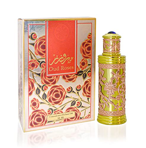 my perfumes Oud Rose Concentrated Perfume - Oil Spray - Musk Oil Perfume - for Men and Women - 10 ml