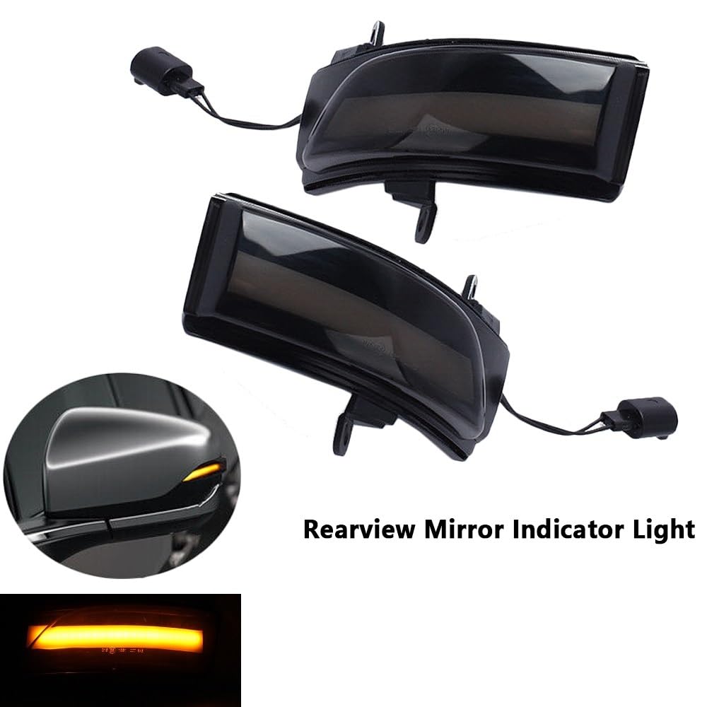 SYLTER Intermitentes AutomóViles 2 Uds Luz Señal Giro Dinámica Coche Espejo Retrovisor Lateral Lámpara Intermitente para Subaru para Crosstrel 2013-2017 Accesorios Coche Intermitente Espejo Lateral