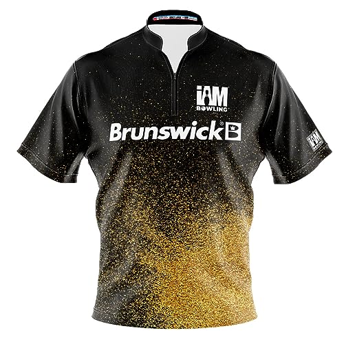 Logo Infusion Dye-Sublimated Bowling Jersey (Sash Collar) - I AM Bowling Fun Design 2030-BR - Brunswick (3X-Large) Multicolored