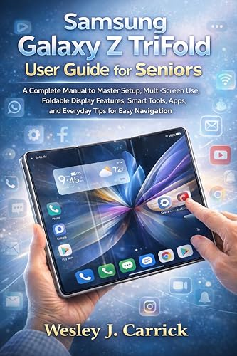 Samsung Galaxy Z TriFold User Guide for Seniors: A Complete Manual to Master Setup, Multi-Screen Use, Foldable Display Features, Smart Tools, Apps, and ... Collection for Seniors and Beginners)