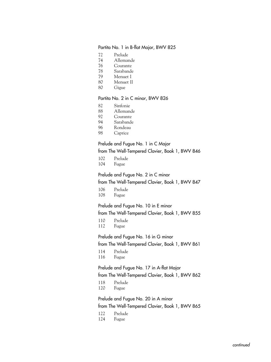 Bach Favorite Piano Works – Schirmer Library of Classics Volume 2100 | Johann Sebastian Bach Piano Sheet Music Collection | 48 Well-Known Baroque and Classical Keyboard Pieces image 3