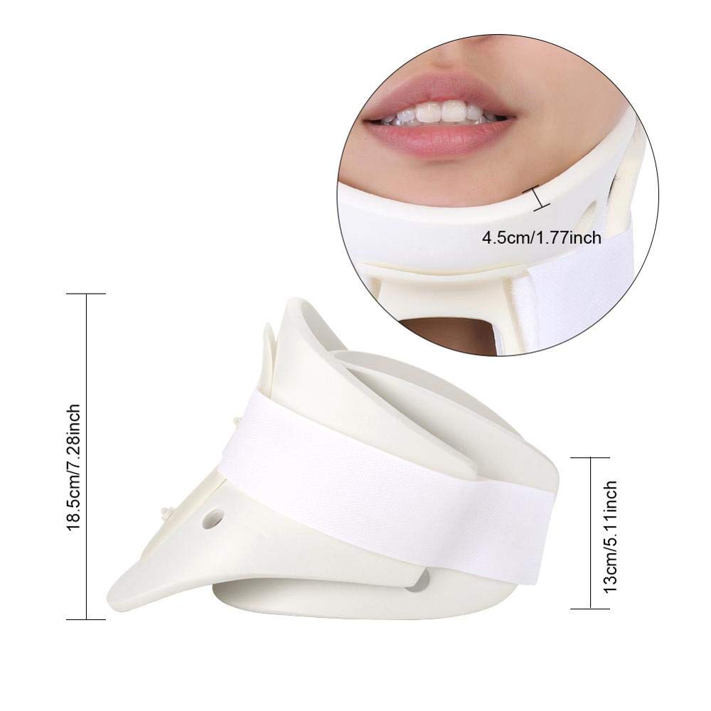 Cuello cervical transpirable para aliviar el dolor de cuello, apoyo ortopédico, recuperación de lesiones, cuidado postoperatorio