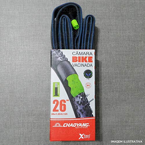 Câmara Chaoyang Vacinada 26x1.95/2.125 Válvula Americana 33mm Preto