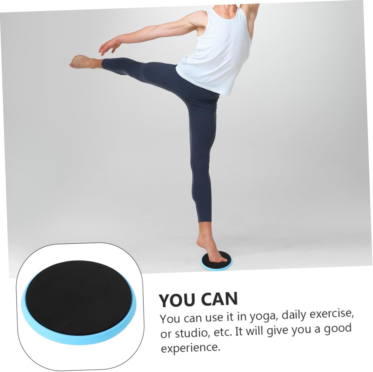 WOONEKY Dance Turning Board Figure Skating Spinner Portable Turn Disc Ballet Turning Disc for Equipment Random Color