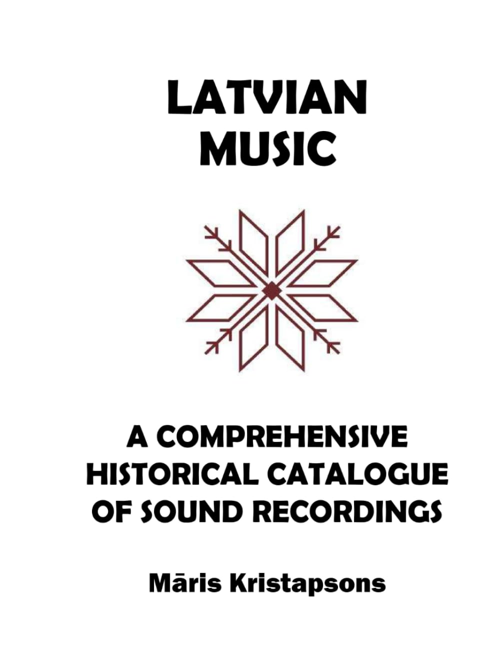Musique lettone catalogue historique des enregistrements sonores rares