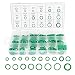 270 Piece O Rings Seal Gasket Washer Assortment Set Kit, COPACHI Rubber O-Ring Grommets Heavy Duty Professional for A/C Automotive, Mechanic,Tools & Home Repairs-18 Sizes with Case