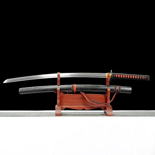 Miniatura 5 de Towatiwe Espada - Espadas samurai reales forjadas a mano, espadas samurai japonesas, espadas de anime samurái, espadas samurai de acero 1060.