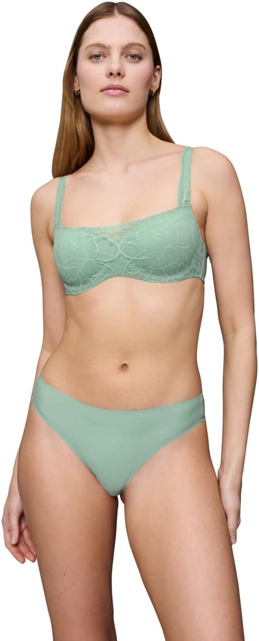 Triumph Body Makeup Illusion Lace Ladies Balconette Bra