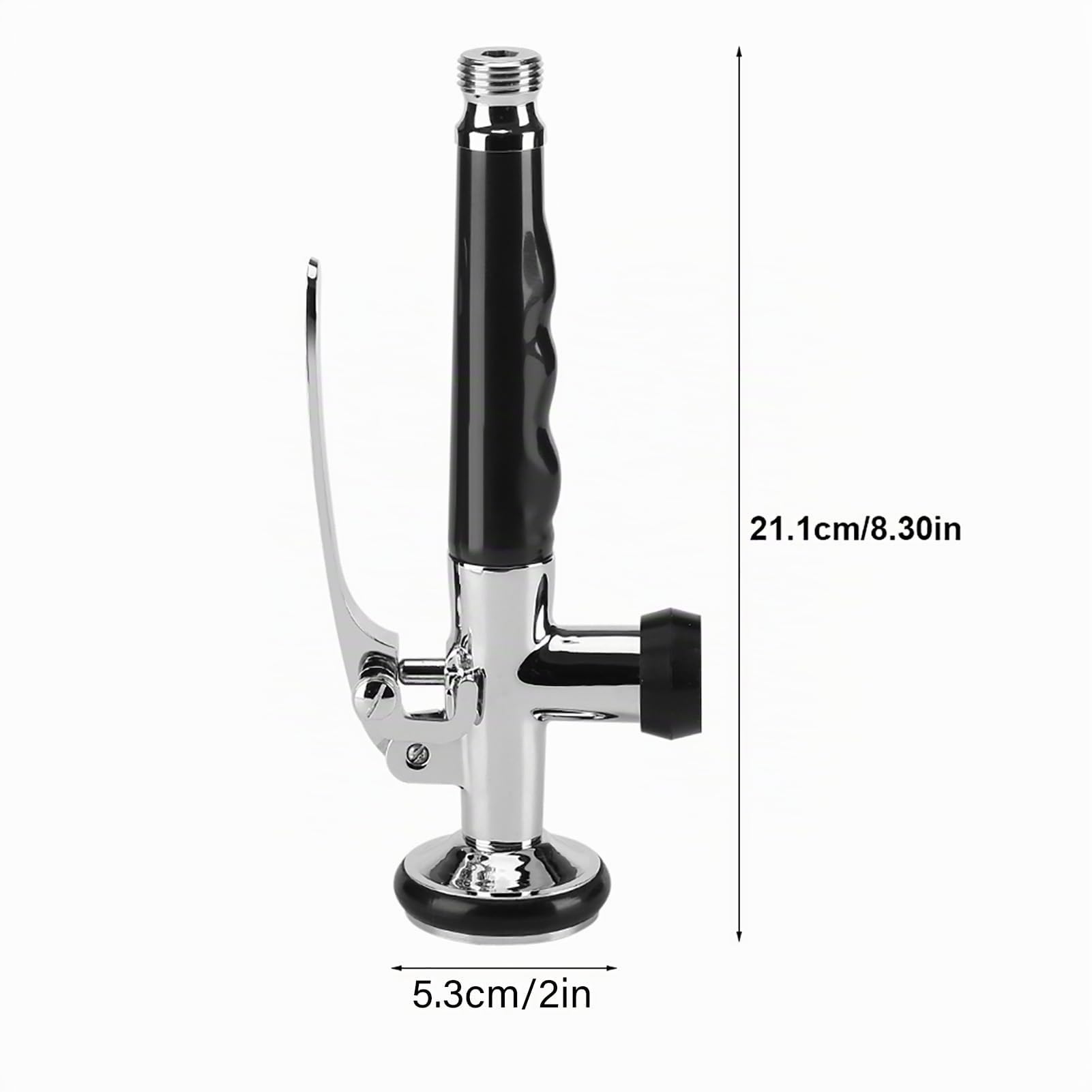 Bec Douchette à de Cuisine pour Lavabo, Robinet de Lavabo Compact en Inoxydable Pommeau de Douche pour Cuisine Industrielle Filtre Autonettoyant pour Evier d'hôtellerie Remplacement