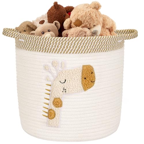 Huiguli Aufbewahrungskorb Kinder aus Baumwolle, Kinderzimmer Aufbewahrung...