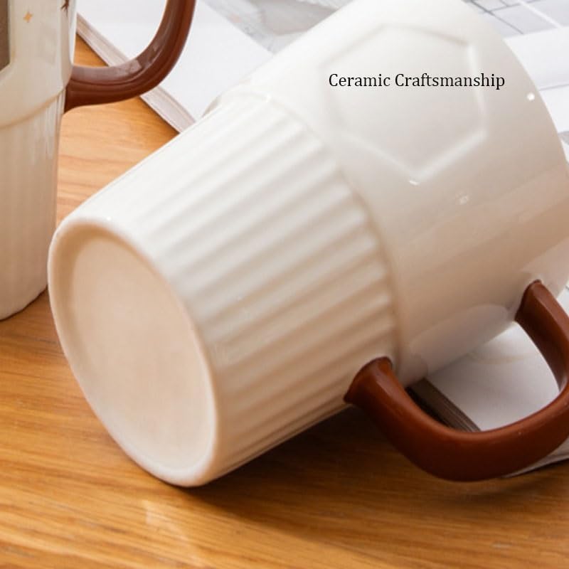 White Ceramic Cup Household Dinner Gatherings Coffee Milk Breakfast Water Cups