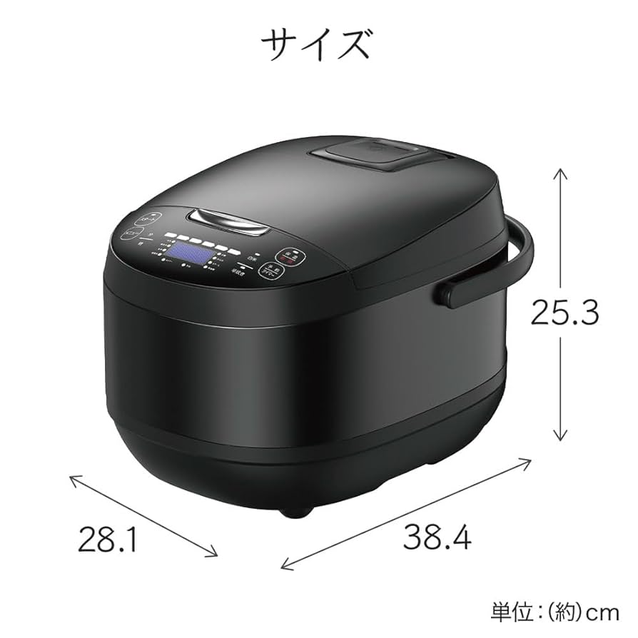 Amazon | Bonarca 炊飯器 1升 10合 一升炊き 10合炊き 【 予約