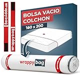 Wrappybag – Bolsa de vacío para colchón de Queen – funda impermeable...