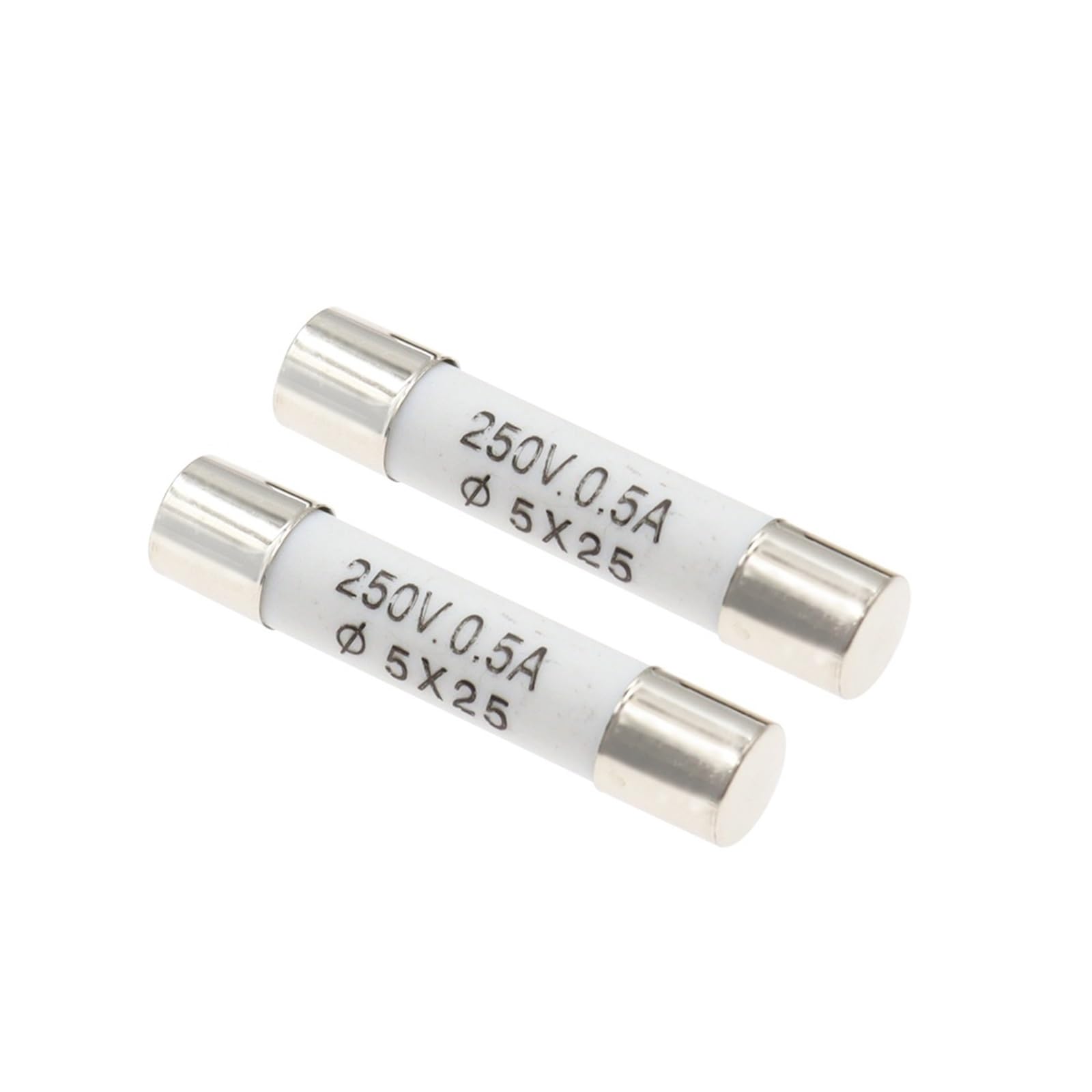 WTEPNQQDI Fuse 6x25mm 250V 0.5A 1A 2A 3A 4A 6A 8A 10A 13A 15A 16A 20A 25A 30A Ceramic(30a,5X25MM-20PCS)