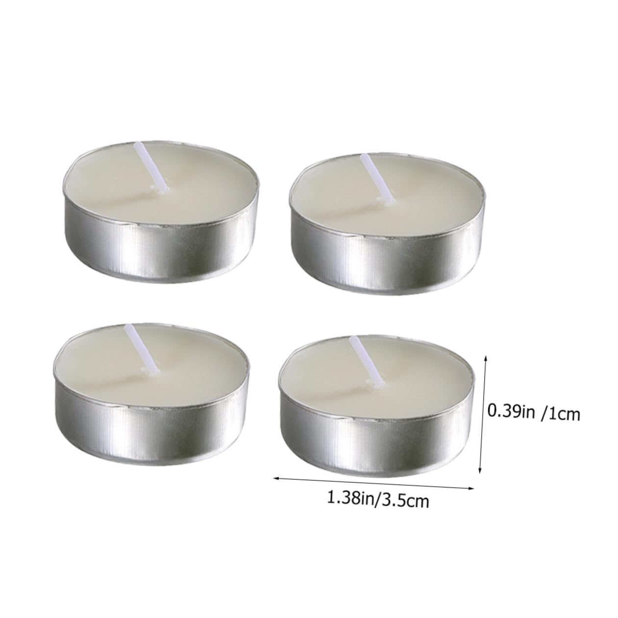 MAGICLULU 50Pezzi Tealight Profumate Per Atmosfera Per Matrimonio e Decorazioni Festive Fumi Compatibili Con Portacandele Standard
