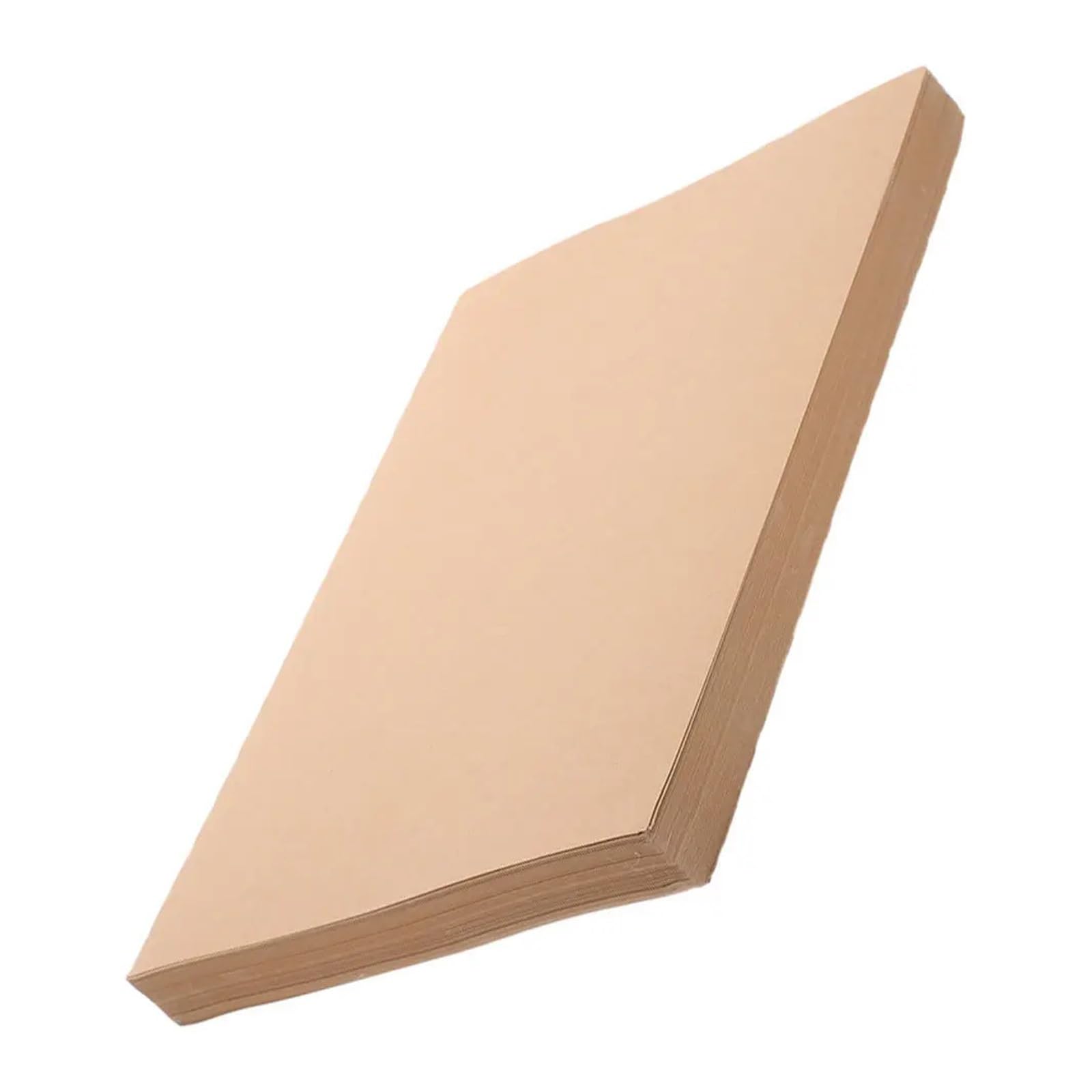 50Pcs Brown Kraft Paper Cardstock Thick Sheets for Card Making Scrapbooking DIY Projects Craft Cardboard for Crafts Origami Art