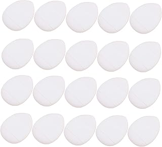 Beavorty 20 Pçs Puff De Dedo Solto Puff De Maquiagem Pó Puff Ferramentas De Maquiagem De Beleza Cosméticos Coreanos Esponja De Beleza Almofadas De Algodão Para Beleza Facial Puff Em Pó