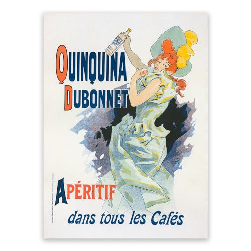 Jorjor Decor Quinquina Dubonnet Aperitif Poster 16" x 24