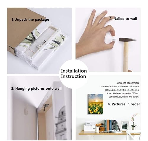 Miniatura 7 de 3 piezas de arte islámico de pared de vivero pintura de lienzo de dibujos animados avión pequeño mural musulmán impresión de póster niño bebé para