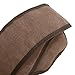 Tas Trost Adjustable Recoil Shield Shooting Shoulder Pad, Canvas Leather Recoil Protection Vest for Rifle Shotgun (Righty Shooter-Coffee)