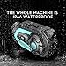 Motorcycle Helmet Headset, 6 Person Intercom Multifunctional Night Helmet Intercom Headset for Cycling