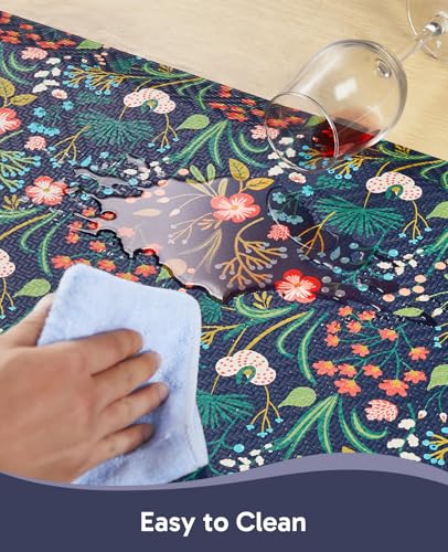 Image of Ophanie Kitchen Mats for Floor,3 /4 inch Thick,20x39 Anti Fatigue Cushioned Mat,Kitchen Rugs,Waterproof,Comfort Ergonomic Standing Mat for Office,Home,Sink with 99+ Pairs of Anti-Slip Bottom Ridges
