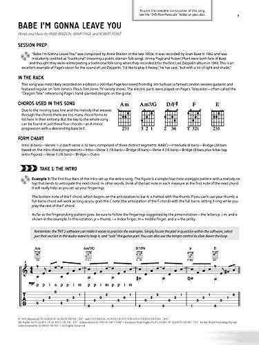 Guitar Sessions -- Led Zeppelin Acoustic: Book & Dvd #TOP5