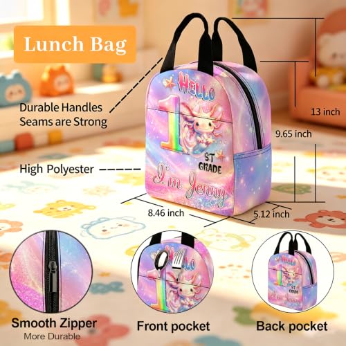Image of Custom Kid Backpack for Girls Toddler Backpacks Set Back to School Bookbag