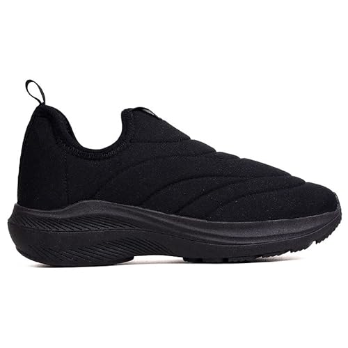 Tenis Infantil Masculino Feminino Calce Facil Tipo Meia Leve Cor:Preto;Tamanho:31