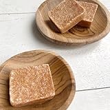 Lote de 2 cuadrados de almizcle sólido natural, ámbar 30 g,...