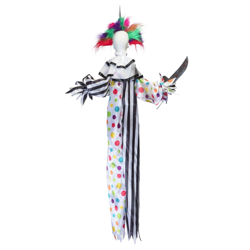 Boland - Decorazione sospesa interattiva di Halloween | Decorazione horror da brivido, figura da appendere per il Carnevale e le feste a tema
