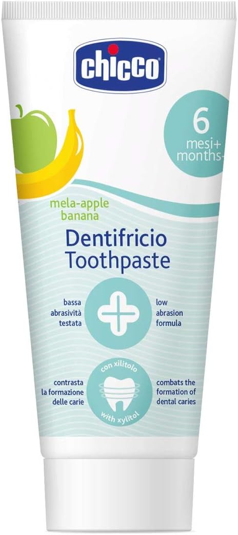 toothpaste, apple / banana flavor, 50 ml