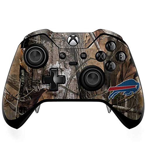 Skinit Decal Gaming Skin Compatible with Xbox One Elite Controller - Officially Licensed NFL Buffalo Bills Realtree AP Camo Design