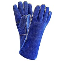 Algopix Similar Product 11 - DEKO Welding Gloves 14 inch Leather