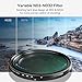 SmallRig 52mm Magnetic Variable ND Filter ND2-ND32 (1-5 Stops) No X Cross HD Optical Glass Waterproof Scratch Resistant Magnetic Adjustable Neutral Density Filter for Phone - 4215
