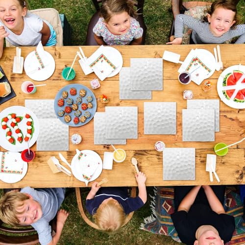 Image of gisgfim 50 Pcs Golf Party Napkins Golf Birthday Disposable Paper Napkins Sport Theme Luncheon Dessert Napkin Supplies Decorations Favors for Baby Shower Kids Party